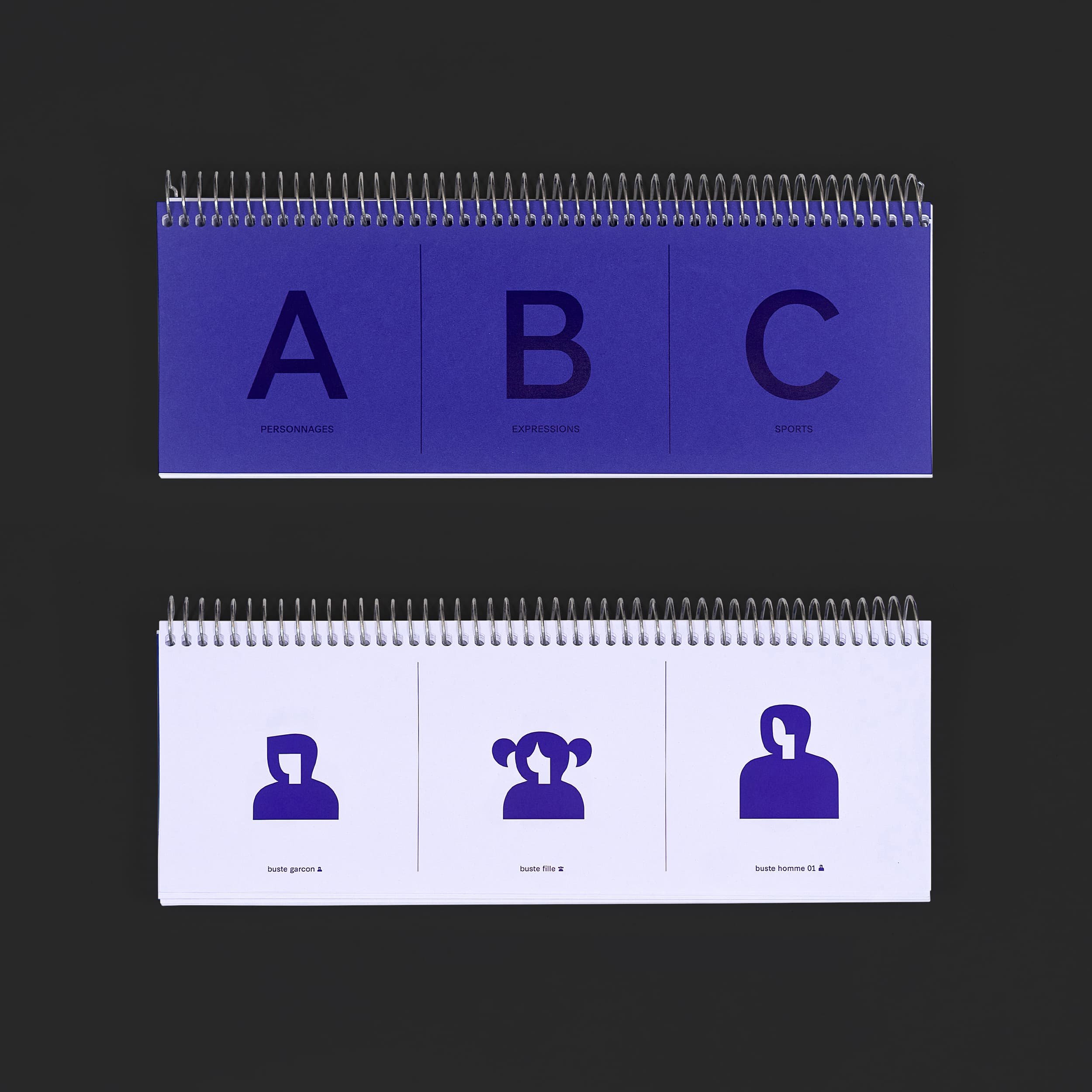 Repertoire de pictogrammes de scalene architectes — garçon - fille - homme 01